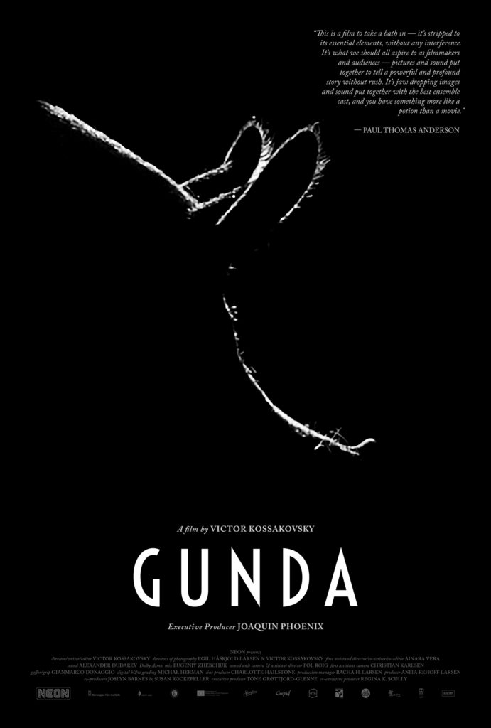 Beebikinos dokumentaalfilm “Gunda”