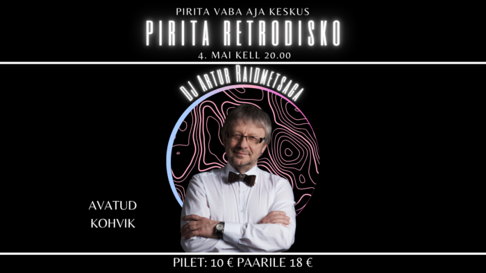 Pirita Retrodisko – DJ puldis Artur Raidmets